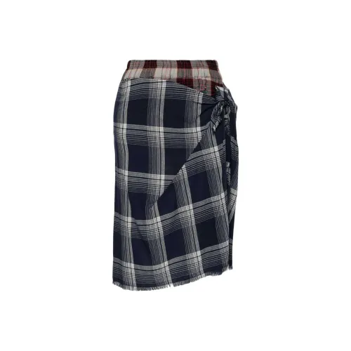 Vivienne Westwood Chippendale Asymmetric Fringed Shorts