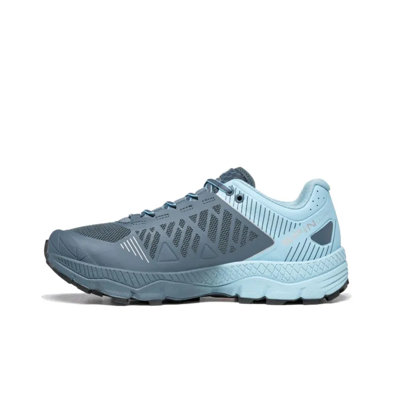 SCARPA Spin Ultra Anti Slip Wear Resistant Low Top Casual Running Shoes Women's Blue-0