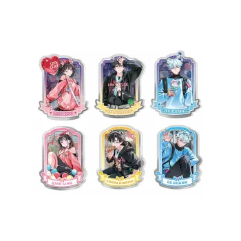 March·Monster Link Click, Animation REC Moment Collection, Acrylic Anime / Games Fridge Magnets