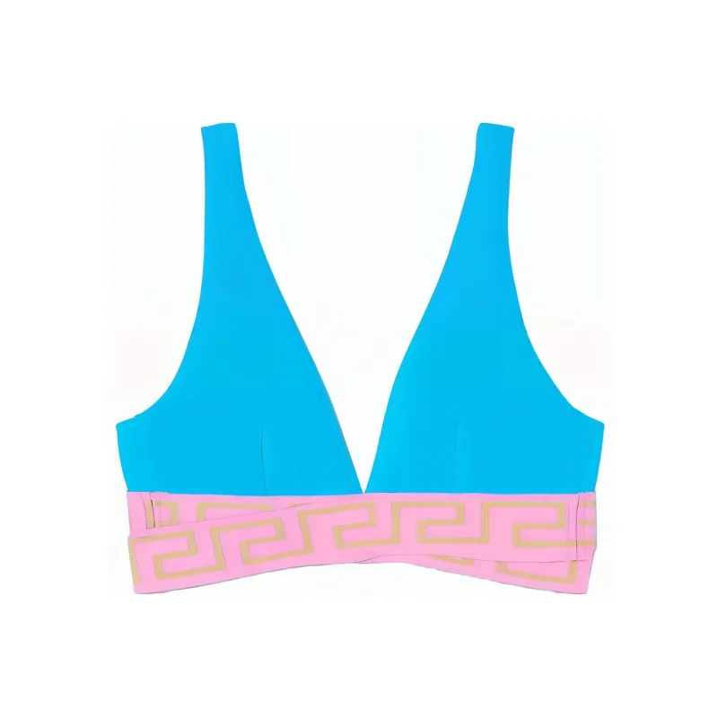 VERSACE Two-Piece Swimsuits Women's Blue-0
