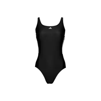 Adidas Mid 3 Stripes Swimsuit One Piece Swimsuit Women's Black