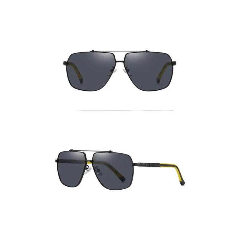 JEANSWEST Metal Aviator Sunglasses Unisex-3