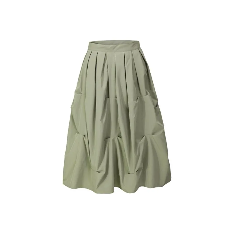 CUBIC Casual Long Skirts Women's-3