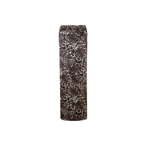 Tiger Mist SS24 CYNTHIA MAXI SKIRT Casual Long Skirts Women's Leopard