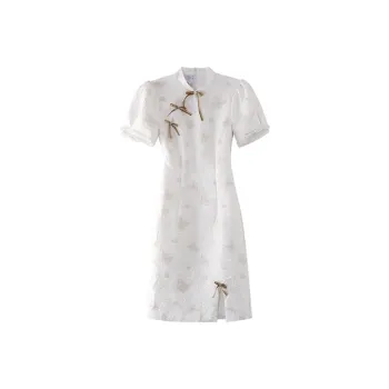 JINYE ORIENTAL Cheongsams Women's White