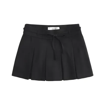 Hollister Casual Short Skirts Women's Black