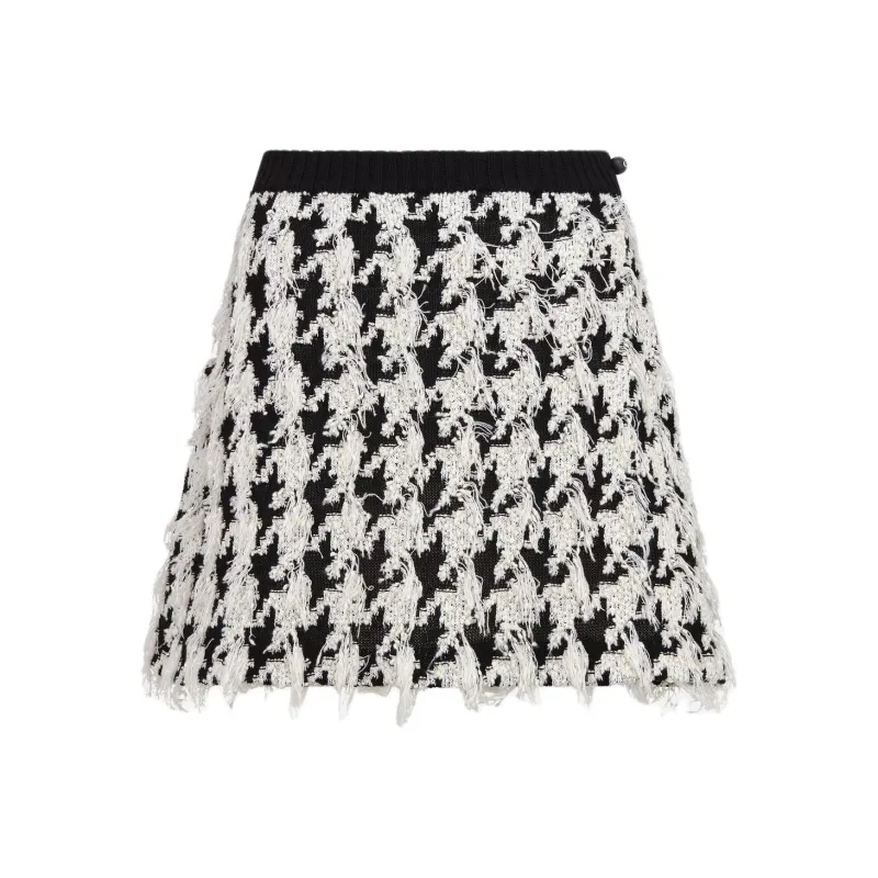 DIOR SS25 Spring Summer Ready to Wear Collection Casual Short Skirts Women's Black White-0