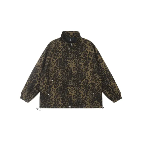 EOEI Jackets Women's Leopard Print