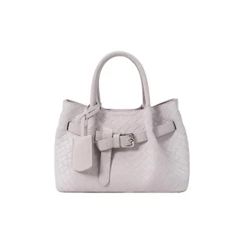 PAYOT Microfiber Synthetic Leather Serene Ballet Shoulder Bag, Crossbody Bag, Handbag Women's Gray Purple