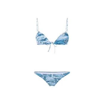 NATASHA ZINKO Jeans print Bikini