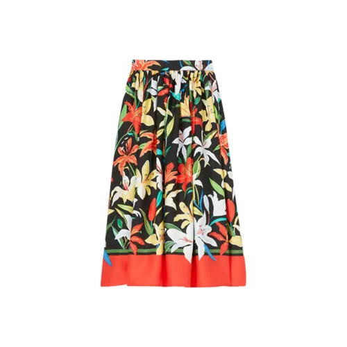 Kate Spade SS24 Casual Long Skirts Women's Black