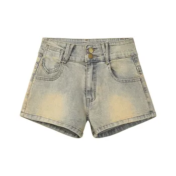 Wen Shan Denim Shorts Women's
