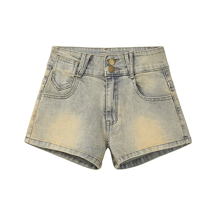 Wen Shan Denim Shorts Women's-0
