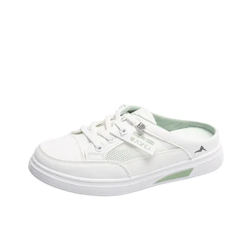 ATONGMU Composite Sole Abrasion Resistant Slip Resistant leather ballerina chunky shoes Women's