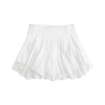 Hollister Casual Short Skirts Women's White