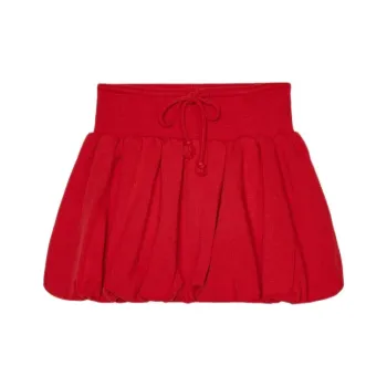 ZARA Casual Short Skirts Women's Dark Red