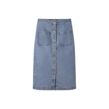 KARL LAGERFELD Casual Long Skirt Women's Blue