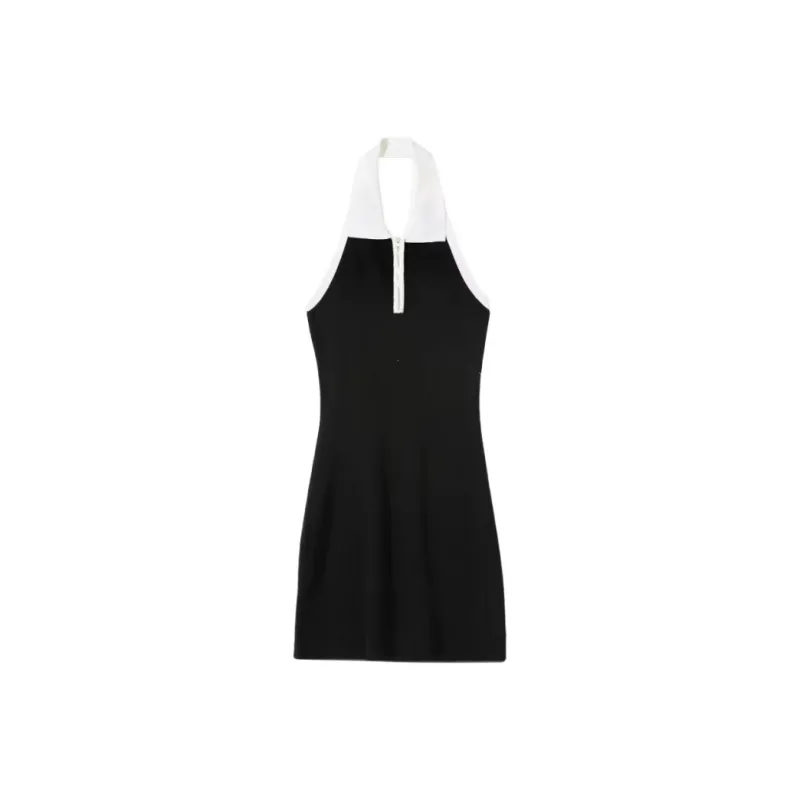 YGPRW Sleeveless Dresses Women's Black-0