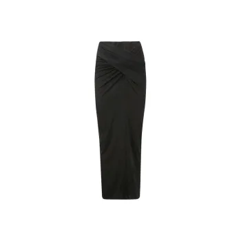 16ARLINGTON Berretta Draped Maxi Skirt