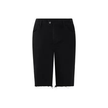 THE SEA LIFE Denim Shorts Women's Black Mage