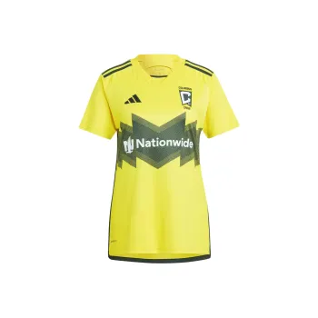 Adidas Columbus Crew 24/25 Home Jersey Soccer Jerseys Fan Edition Columbus Crew Home Women's Yellow