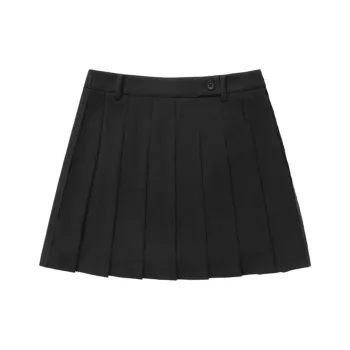 COVERNAT Casual Short Skirts Women's Charcoal Gray