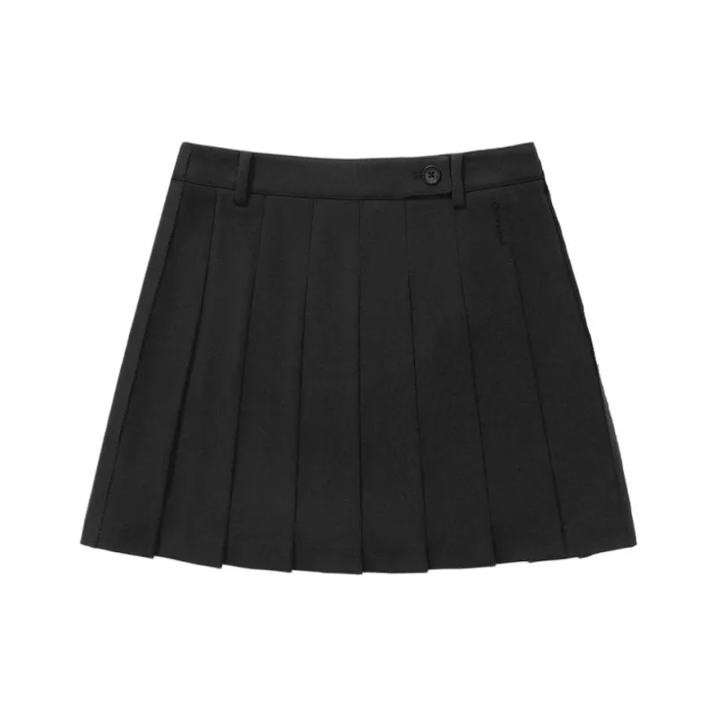 COVERNAT Casual Short Skirts Women's Charcoal Gray-0