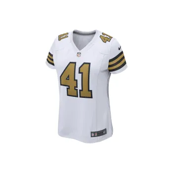 Nike NFL New Orleans Saints Alvin Kamara Soccer Jerseys Women's White