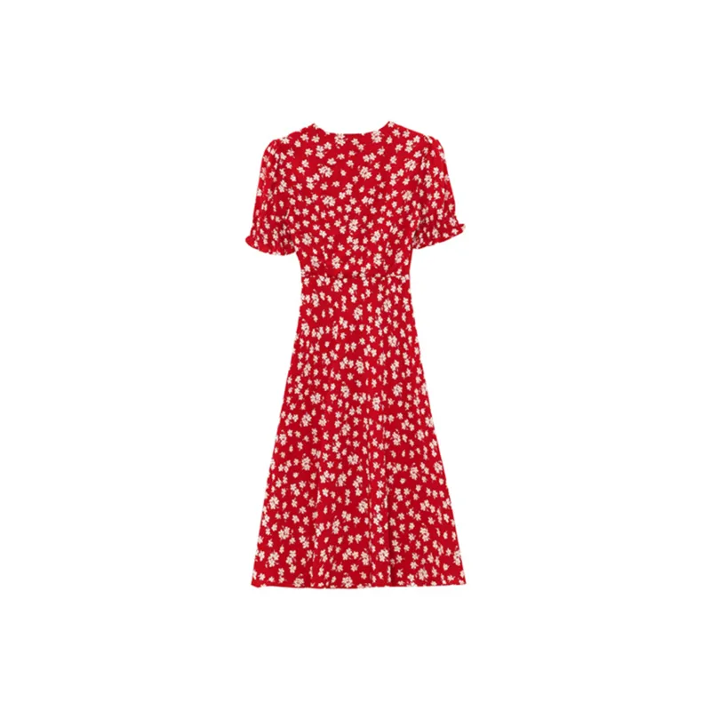 Ning Cai Yuer Short Sleeved Dress Women's-1