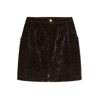 DKNY Casual Short Skirts Women's Camel