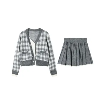 Adeworn Two Piece Skirt Sets Women's