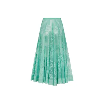 DIOR DIORiviera Flared Midi Skirt