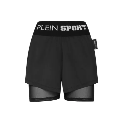 PLEIN SPORT Double-layered Jogging Shorts
