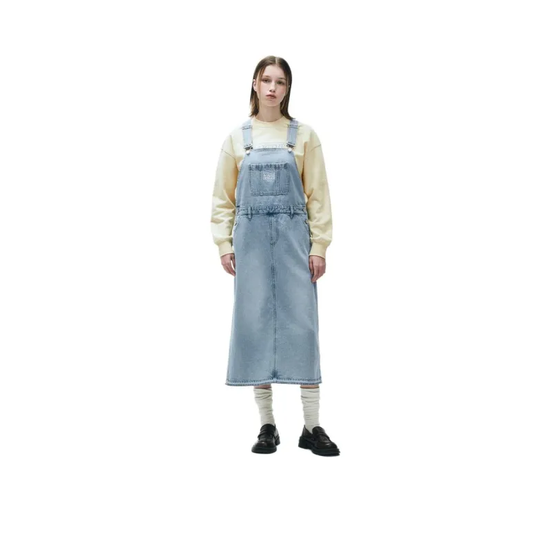 MARITHE FRANCOIS GIRBAUD Denim Suspender Skirt Women's-5
