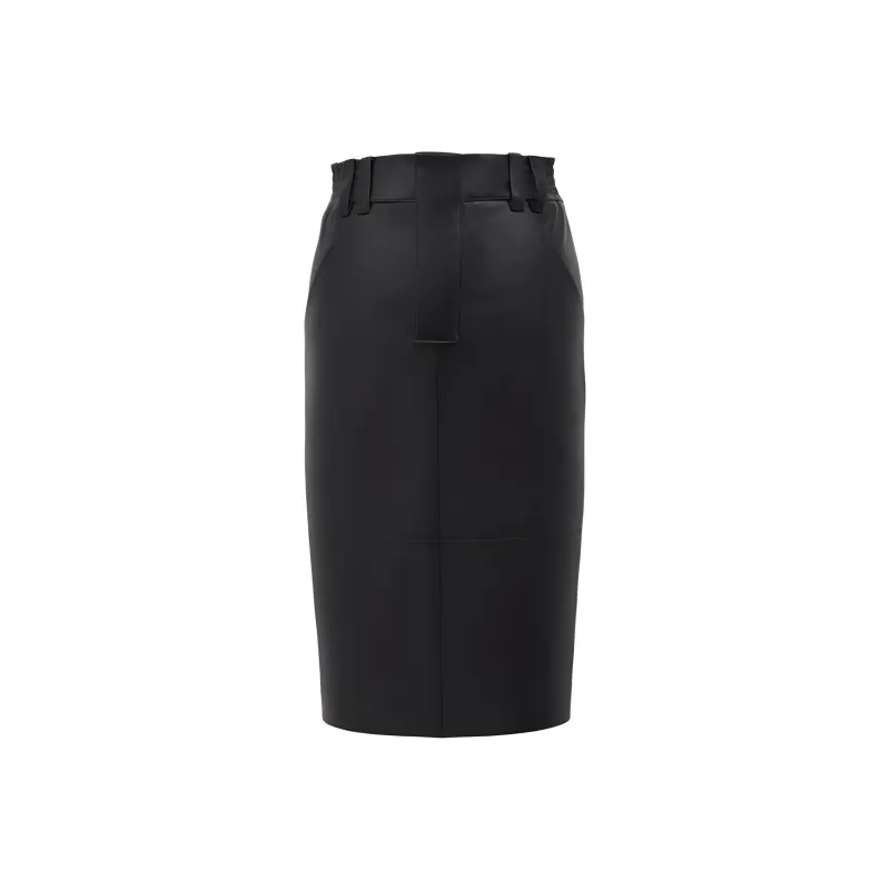 SAINT LAURENT High Waist Pencil Skirt-0