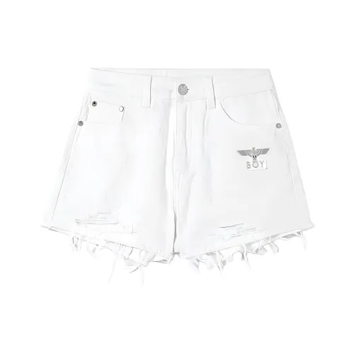 Boy London Denim Shorts Women's White