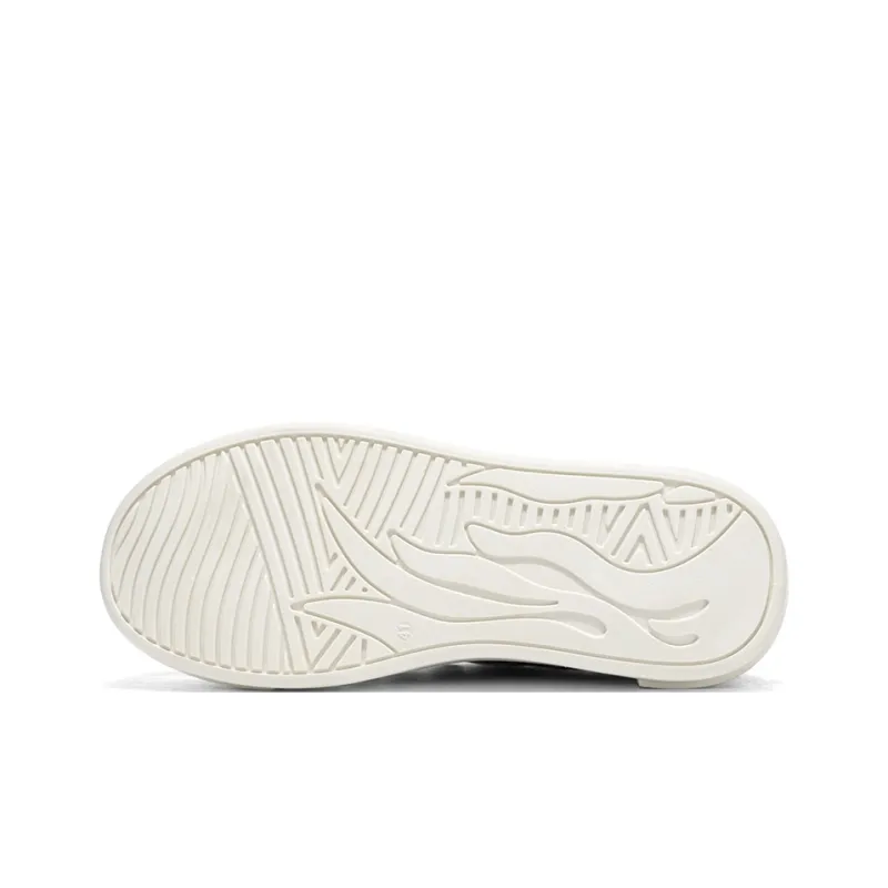 SUPEREDGE Cushioning, Impact Resistant, Abrasion Resistant Low Top Skateboard Shoes Men's White-3