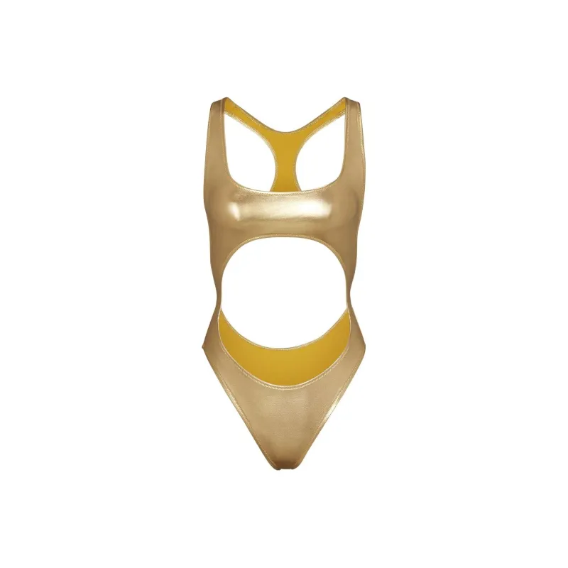 Skims One-Piece Swimsuits Women's Gold-0
