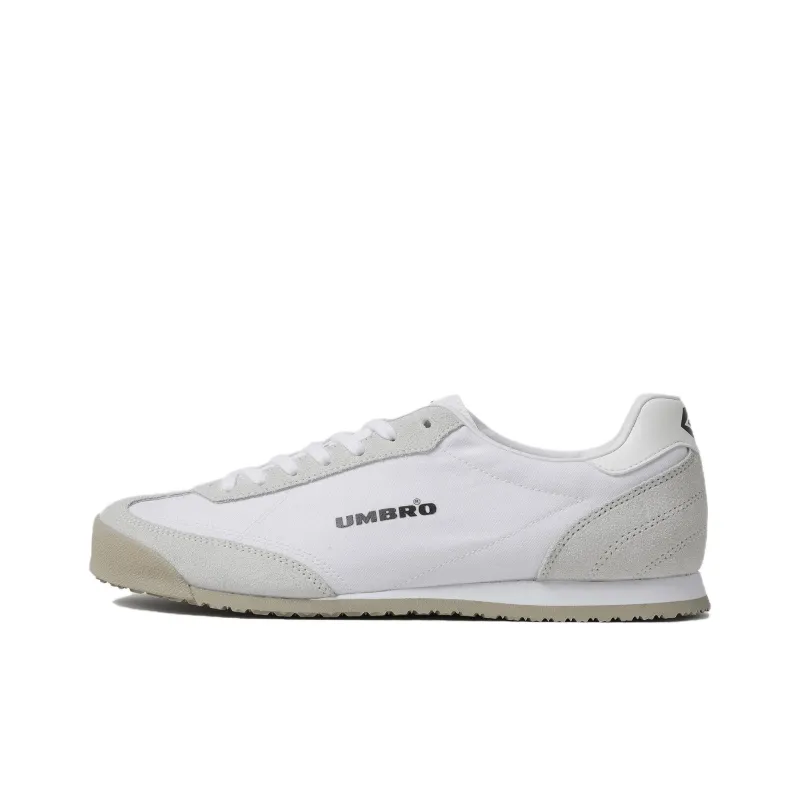 Umbro Cushioning, Wear Resistant Low Top Casual Shoes Unisex White-0