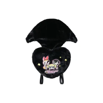 WHOOSIS Polyester Backpack Regular Women's Black
