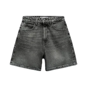 ZARA Denim Shorts Women's Gray