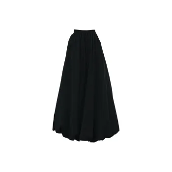 Concubine Zhu Casual Long Skirt Women's Black