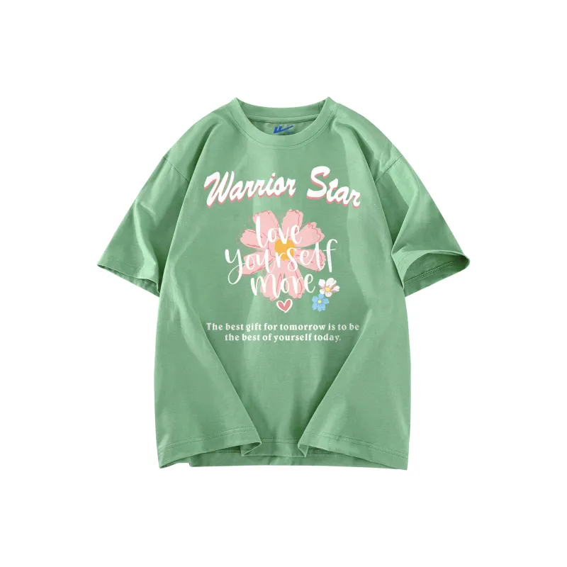Warrior Drop Shoulder Sleeve T Shirt Women's-8