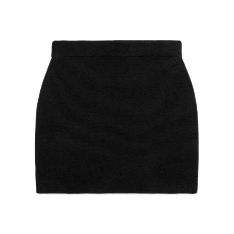 ZARA Casual Short Skirts Women's Black-0
