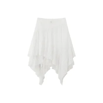 CHUU Casual Short Skirts Women's White