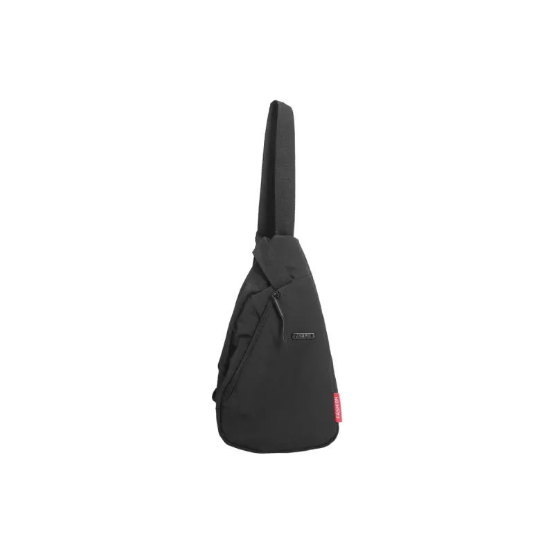 GOBLIN SHARKS 1759 Nylon Sling Bag Regular Unisex Ecru/Black-7