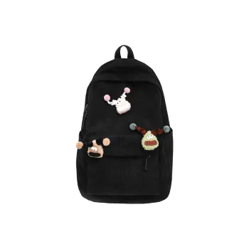 Yalu Corduroy Backpack Women's Multicolor
