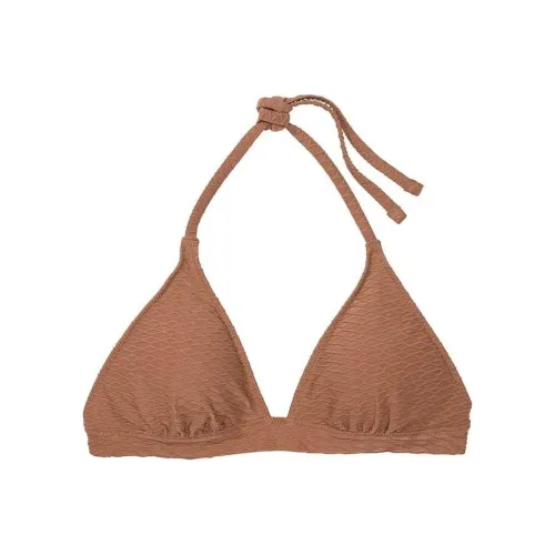 Victoria's Secret PINK Mix & Match Removable Push-Up Halter Bikini Top / C Bikini Women's Caramel