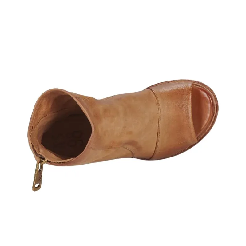 AirStep Basile Mid Ankle Boots 9cm Women's Brown-5