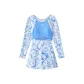 Light Ink Blue/Pure White/Clear Sea Blue